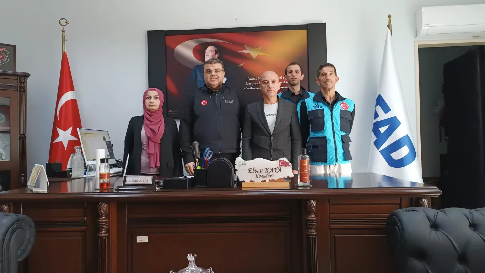 Yesevi Arama Kurtarma Ekibinden AFAD İl Müdürlüğüne Ziyaret