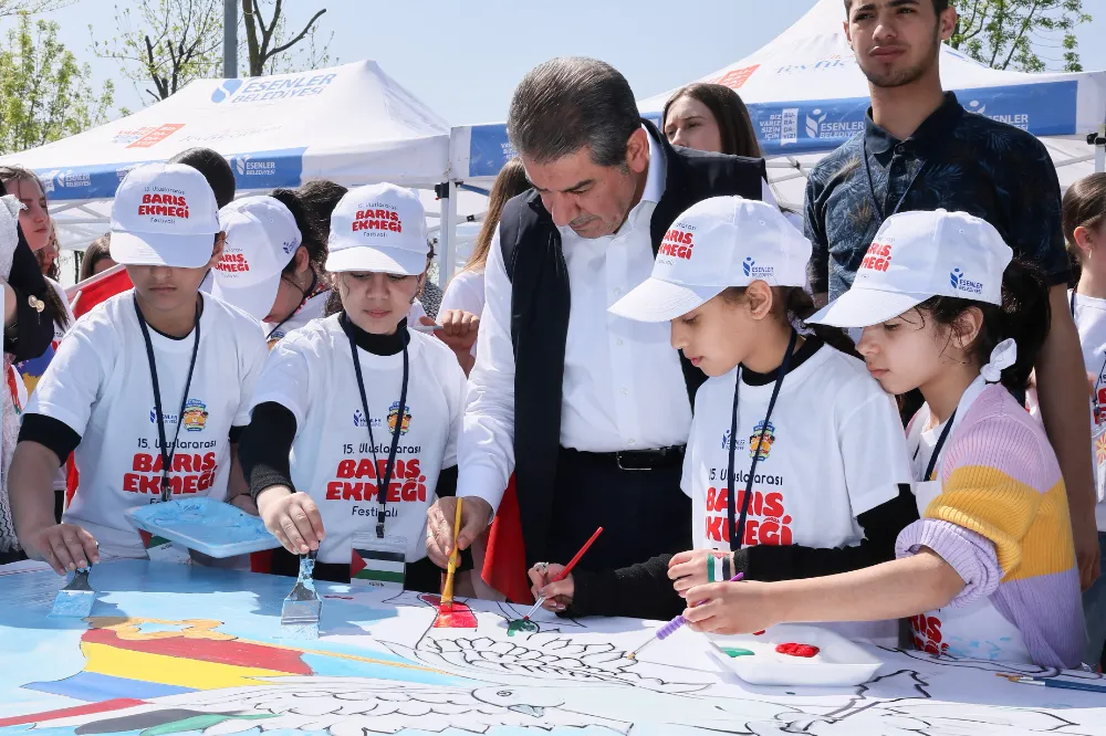 Barışın Ekmeği Çocuklarla Mayalanıyor